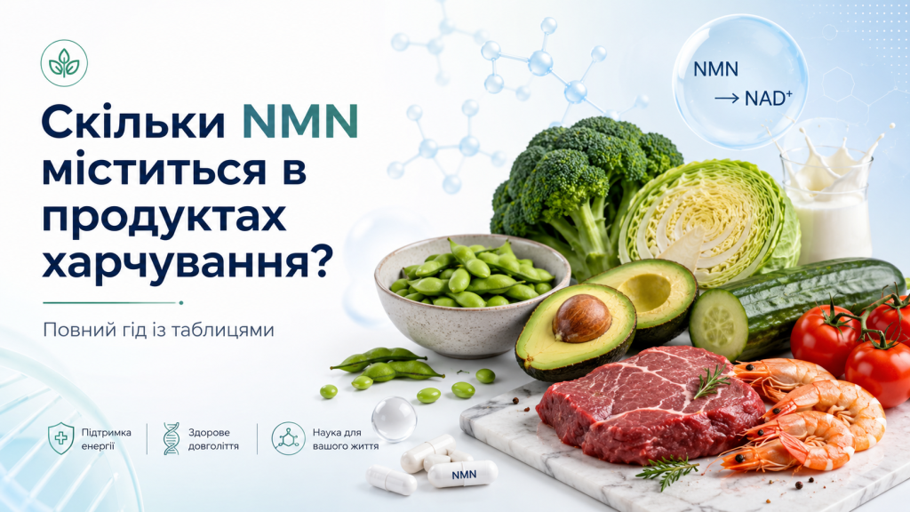 Звідки беруться дані про NMN у їжі