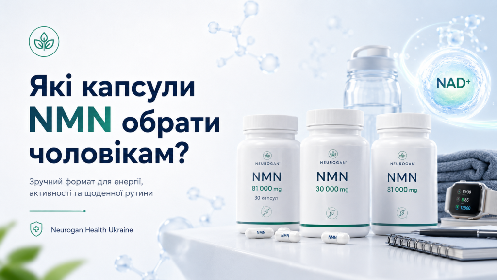 Які капсули NMN обрати чоловікам